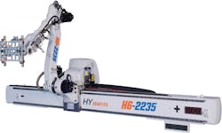 HyRobotics now offers a line of six-axis robots. HyRobotics now offers a line of six-axis robots.