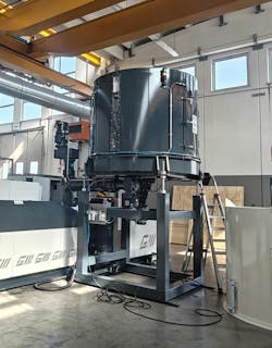 Gamma Meccanica is presenting its GM 160 Force Feed at NPE. Gamma Meccanica is presenting its GM 160 Force Feed at NPE.