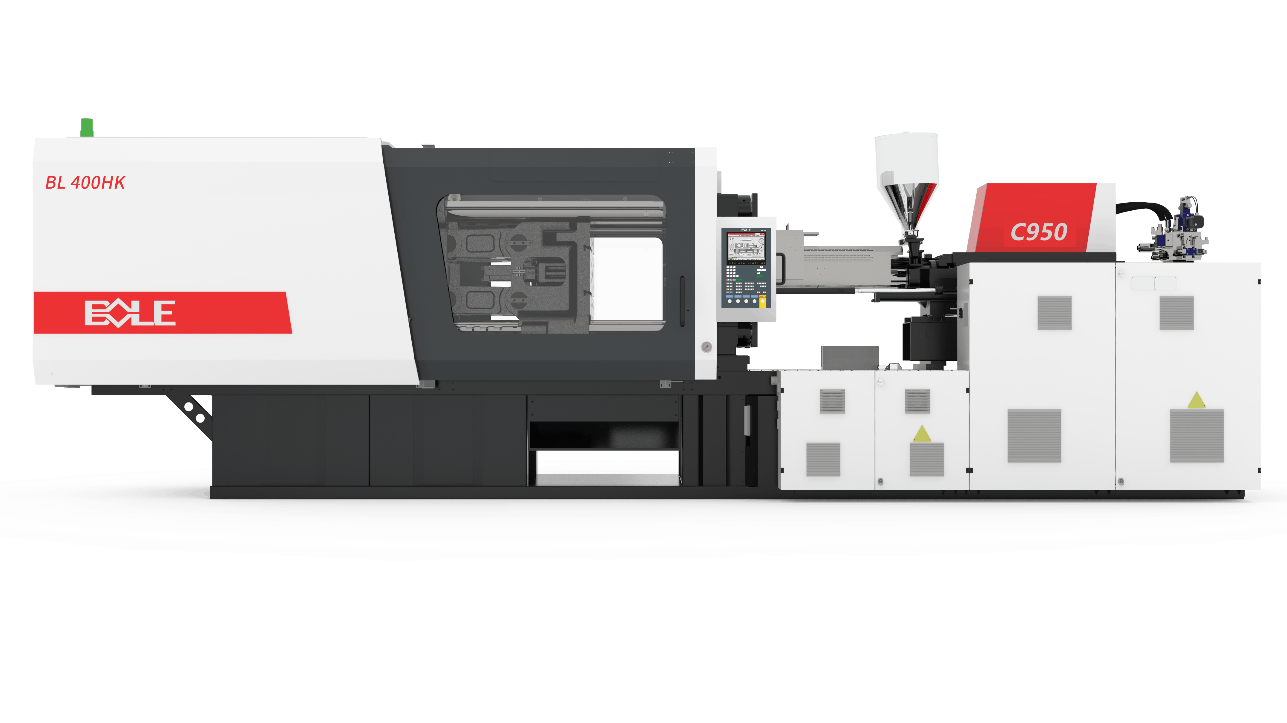 Bole's new HK series of injection molding machines is tailored for packaging.