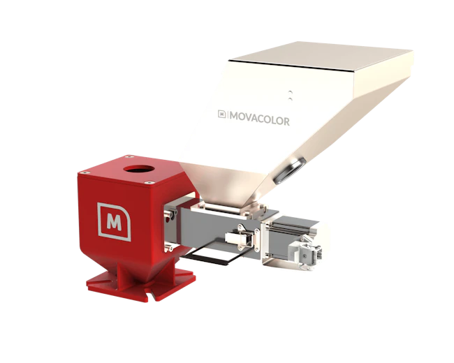 Movacolor's MDS feeders can be tailored to meet process and material requirements.
