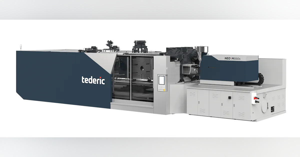 Tederic machines sport new drives | Plastics Machinery Manufacturing