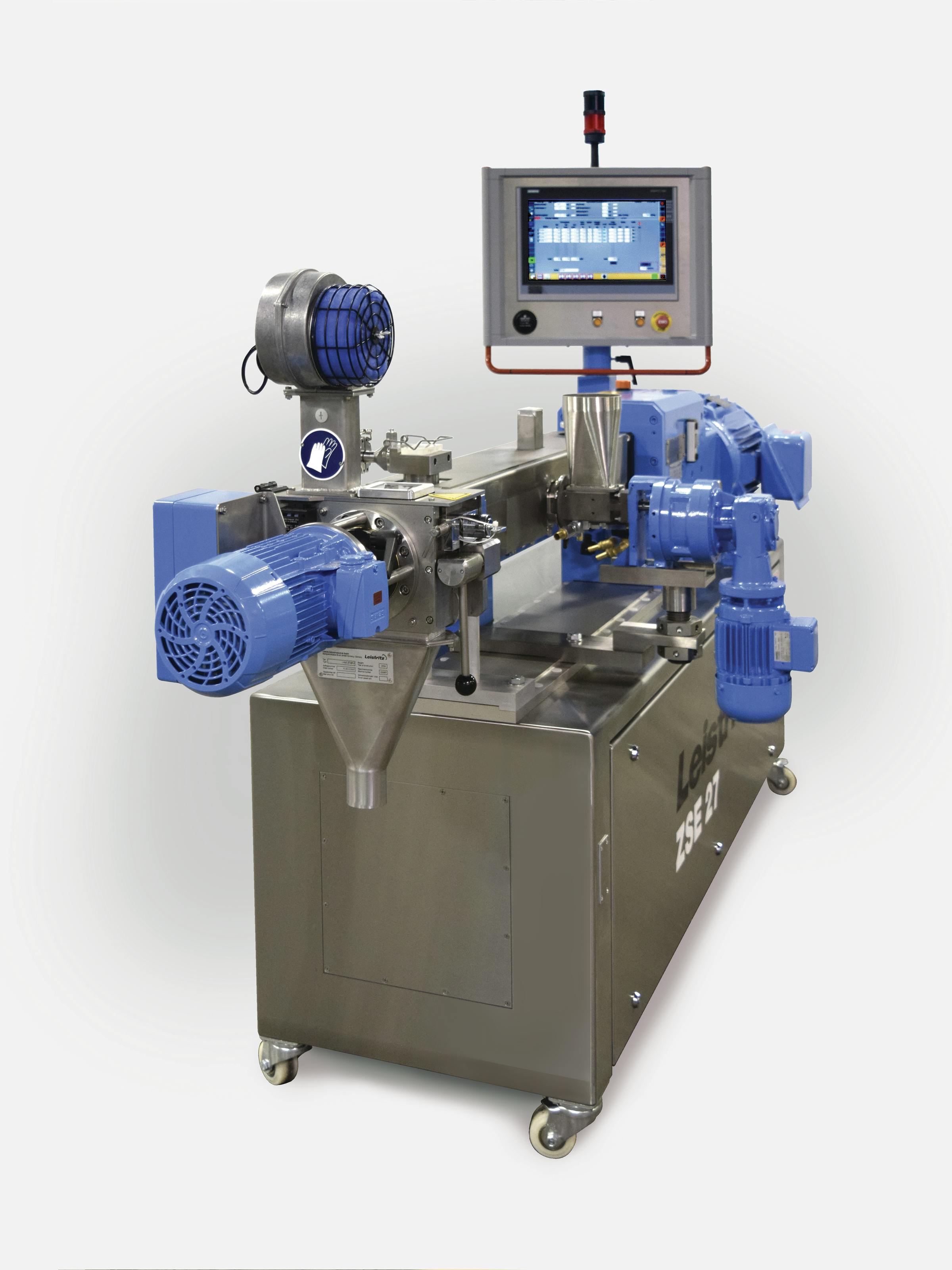 Leistritz has upgraded the Siemens PLC/HMI control hardware and code, available on all of the company's extruders.