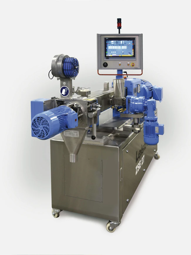 Leistritz has upgraded the Siemens PLC/HMI control hardware and code, available on all of the company's extruders.