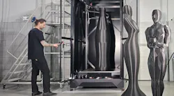 Modix latest printer, the Everest, features a reinforced frame that provides stability for printing large parts.