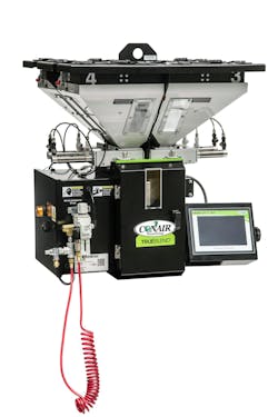 Conair's TrueBlend TB-T blender stands only 24 inches tall, and its touch-screen control features Conair’s “common control” interface. Conair's TrueBlend TB-T blender stands only 24 inches tall, and its touch-screen control features Conair’s “common control” interface.