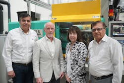 The Silcotech mangement team is, from left, COO Yogesh Chauhan, President Michael Maloney, VP Isolde Boettger and CFO Viren Aggarwal. The Silcotech mangement team is, from left, COO Yogesh Chauhan, President Michael Maloney, VP Isolde Boettger and CFO Viren Aggarwal.