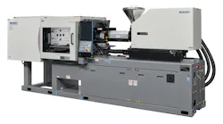 Nissei produced combs on a NEX80V-9E injection molding machine at NPE2024.