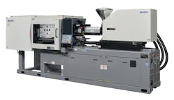 Nissei produced combs on a NEX80V-9E injection molding machine at NPE2024. Nissei produced combs on a NEX80V-9E injection molding machine at NPE2024.