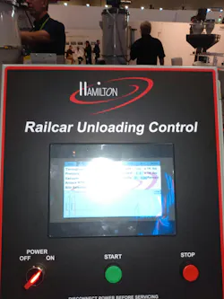 Hamilton Run Control Program Hamilton control system speeds railcar unloading | Plastics Machinery ...