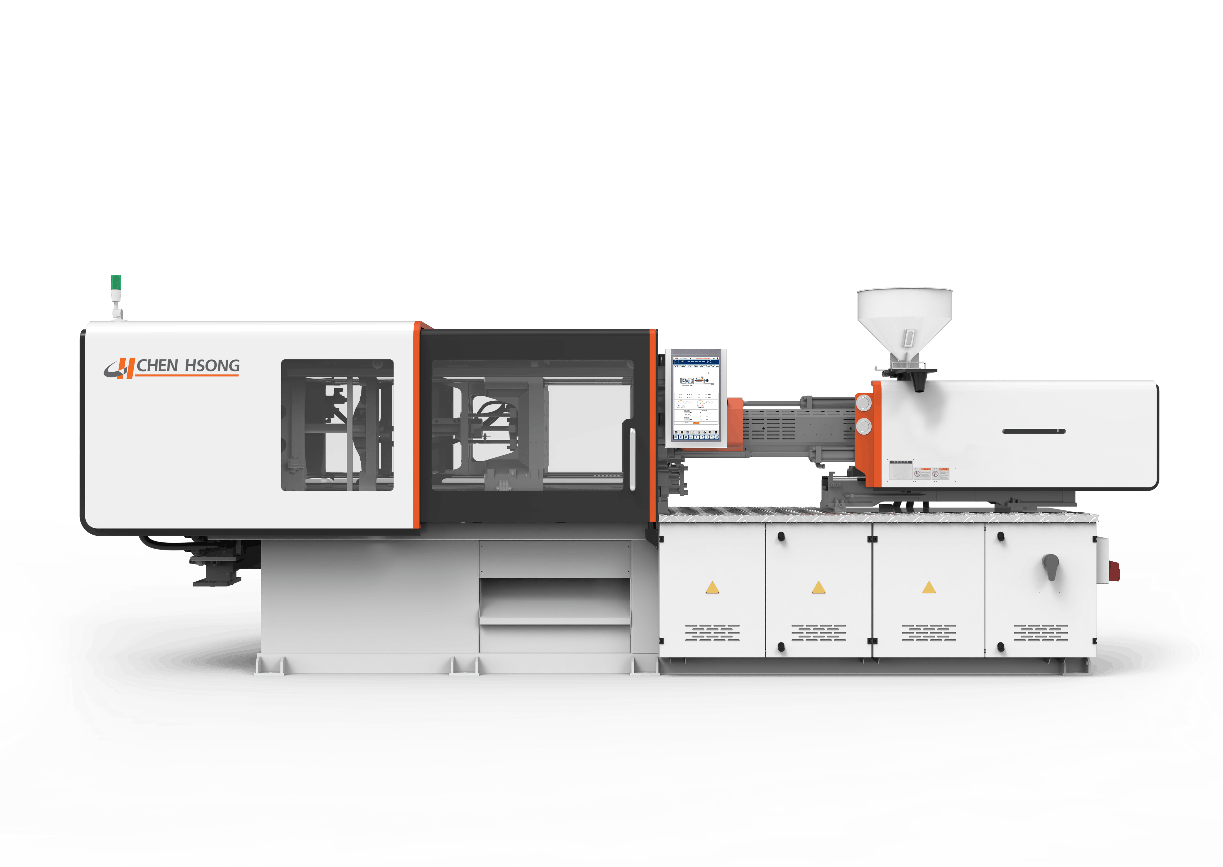 Chen Hsong's SMV injection molding machines have an upgraded touch-screen controller.
