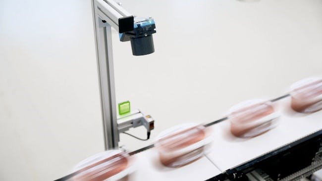 Sick's Inspector83x can perform high-speed inspections.