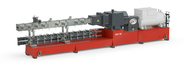 CPM's Global eXtruder Technology (GXT) line of twin-screw extruders standardize options, and will be serviceable by local CPM technicians no matter where the machine was manufactured.