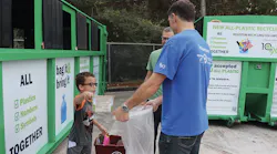 Cyclyx runs a collection program called 'Bag It and Bring It' for all types of post-consumer plastic.