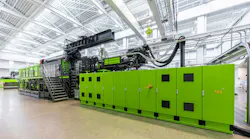 Engel has installed an injection molding machine with more than 6,000 tons of clamping force to its St. Valentin, Austria, technical center.