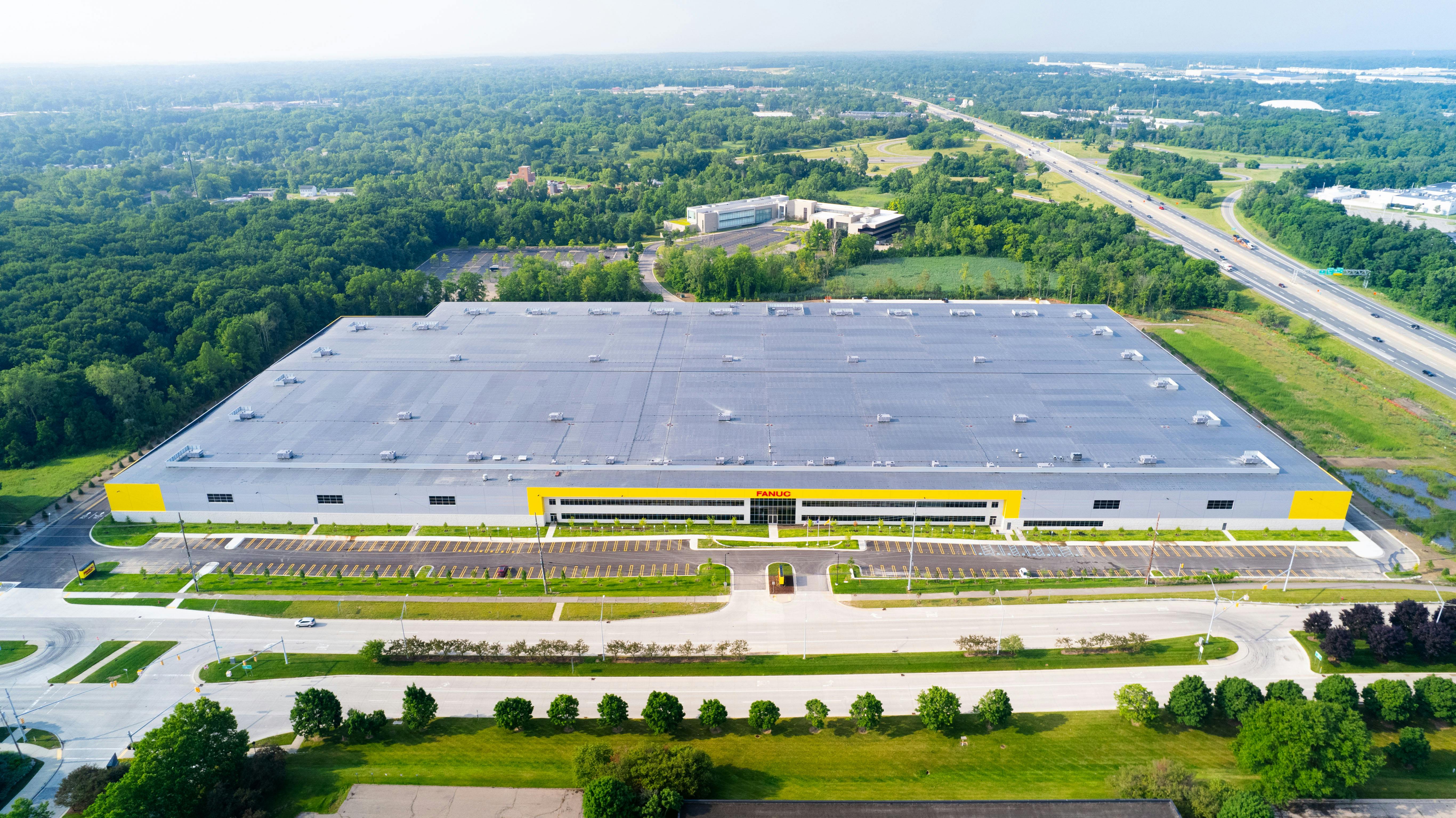 Fanuc America&rsquo;s new 650,000-square-foot West Campus facility in Auburn Hills, Mich., represents a $110 million investment built on 67 acres.