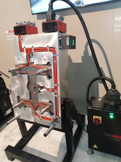 Yudo's Yu Drive II Eco hot-runner controller saves energy and is cost-effective. Yudo's Yu Drive II Eco hot-runner controller saves energy and is cost-effective.