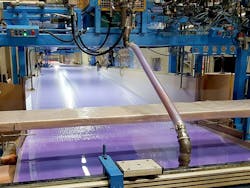 Cannon Viking's LayDown Master is retrofittable onto its own machines as well as competitors'. Cannon Viking's LayDown Master is retrofittable onto its own machines as well as competitors'.