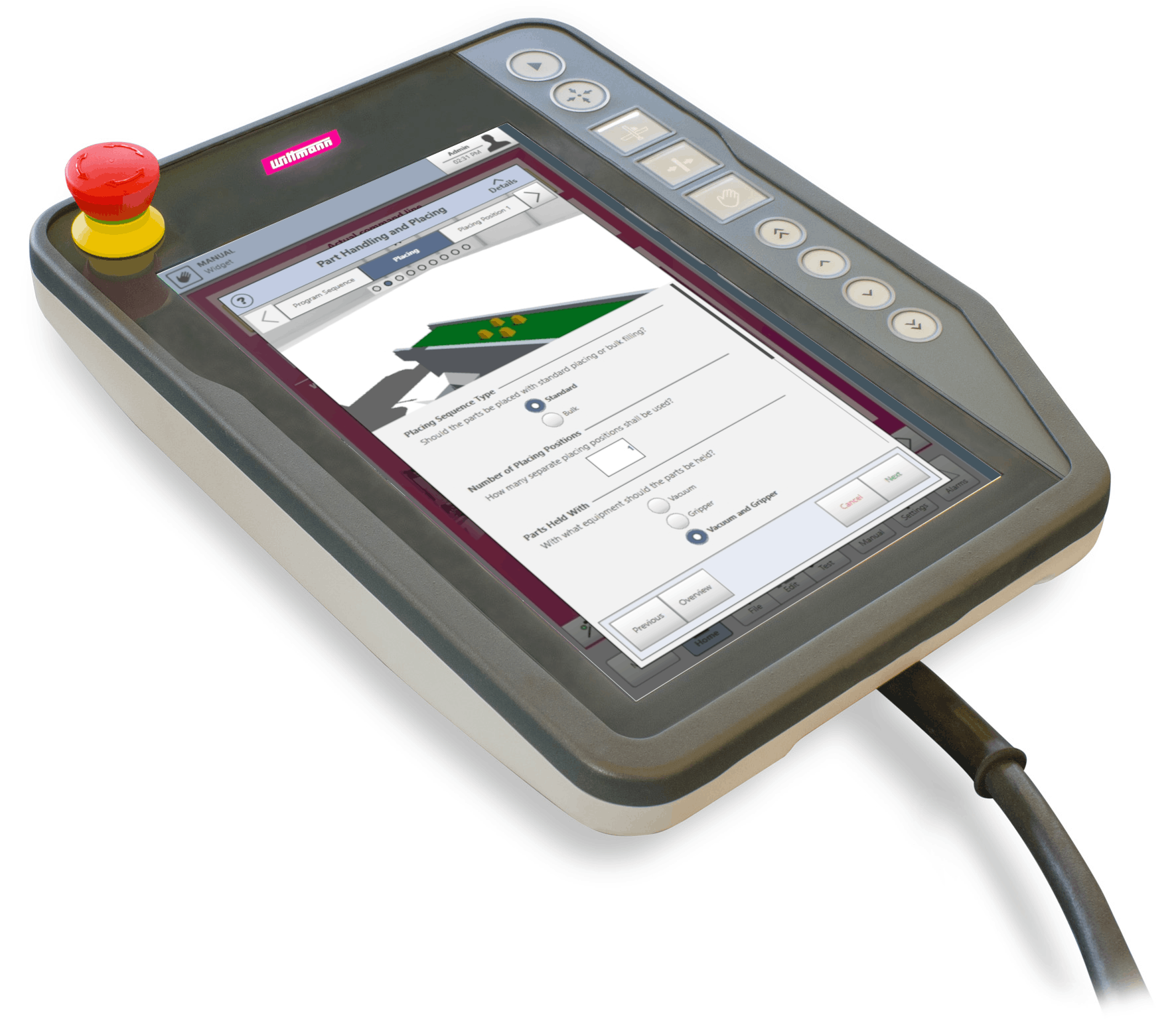 Wittmann's upgraded QuickNew Wizard makes robot programming easier.