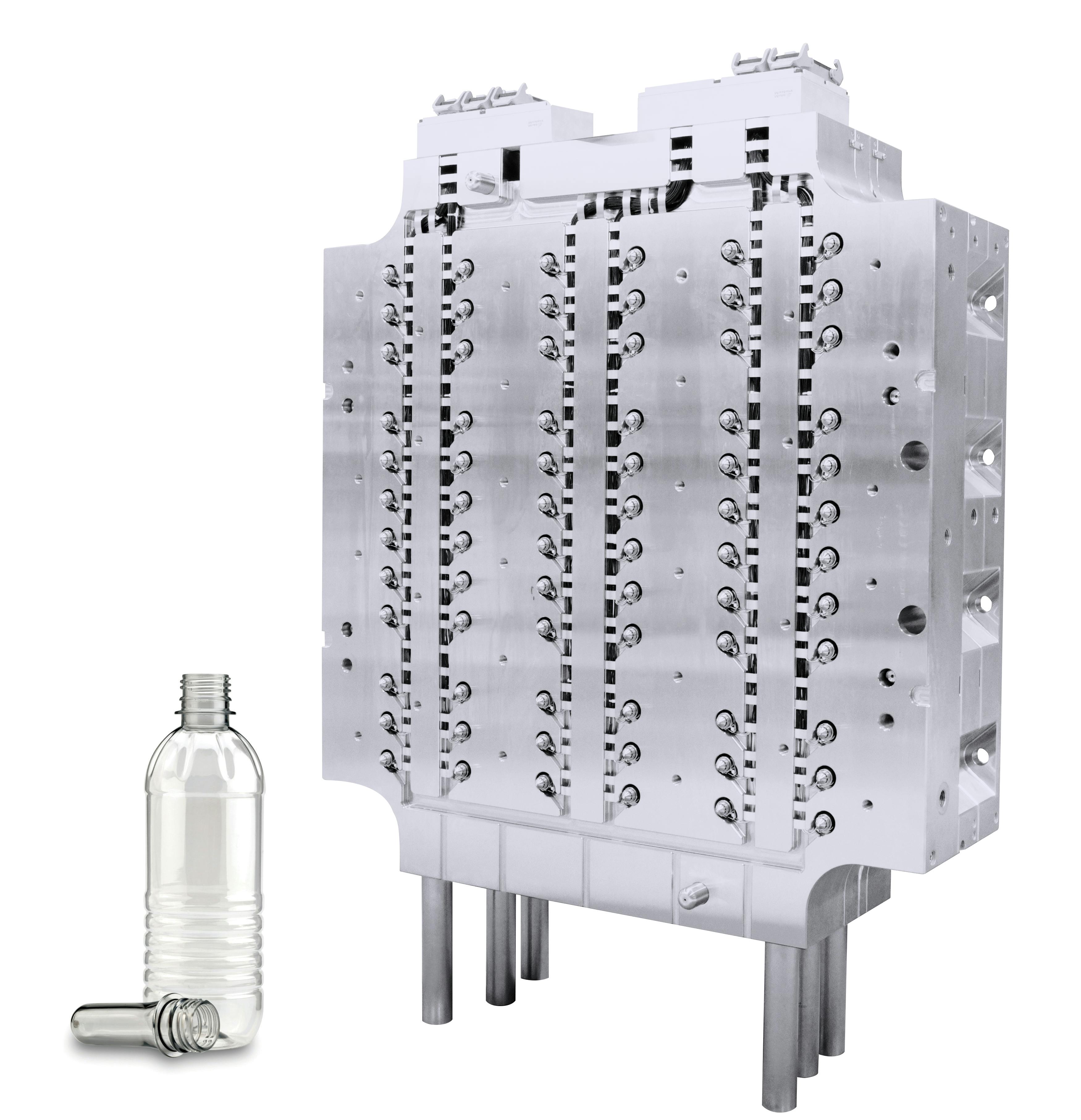 Mold-Masters' PET-Series hot-runner system is now available in a shorter stack height.