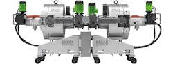 Break Machinery has expanded its line of Duo screen changers with the addition of the 7000 DS Twin and 5600 DS Twin. Break Machinery has expanded its line of Duo screen changers with the addition of the 7000 DS Twin and 5600 DS Twin.