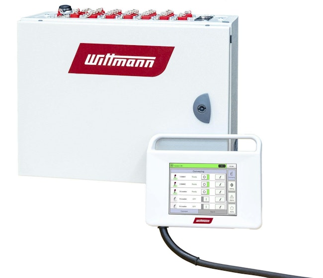 Wittmann's E-Max 2 controller offers ease of use and expandability.