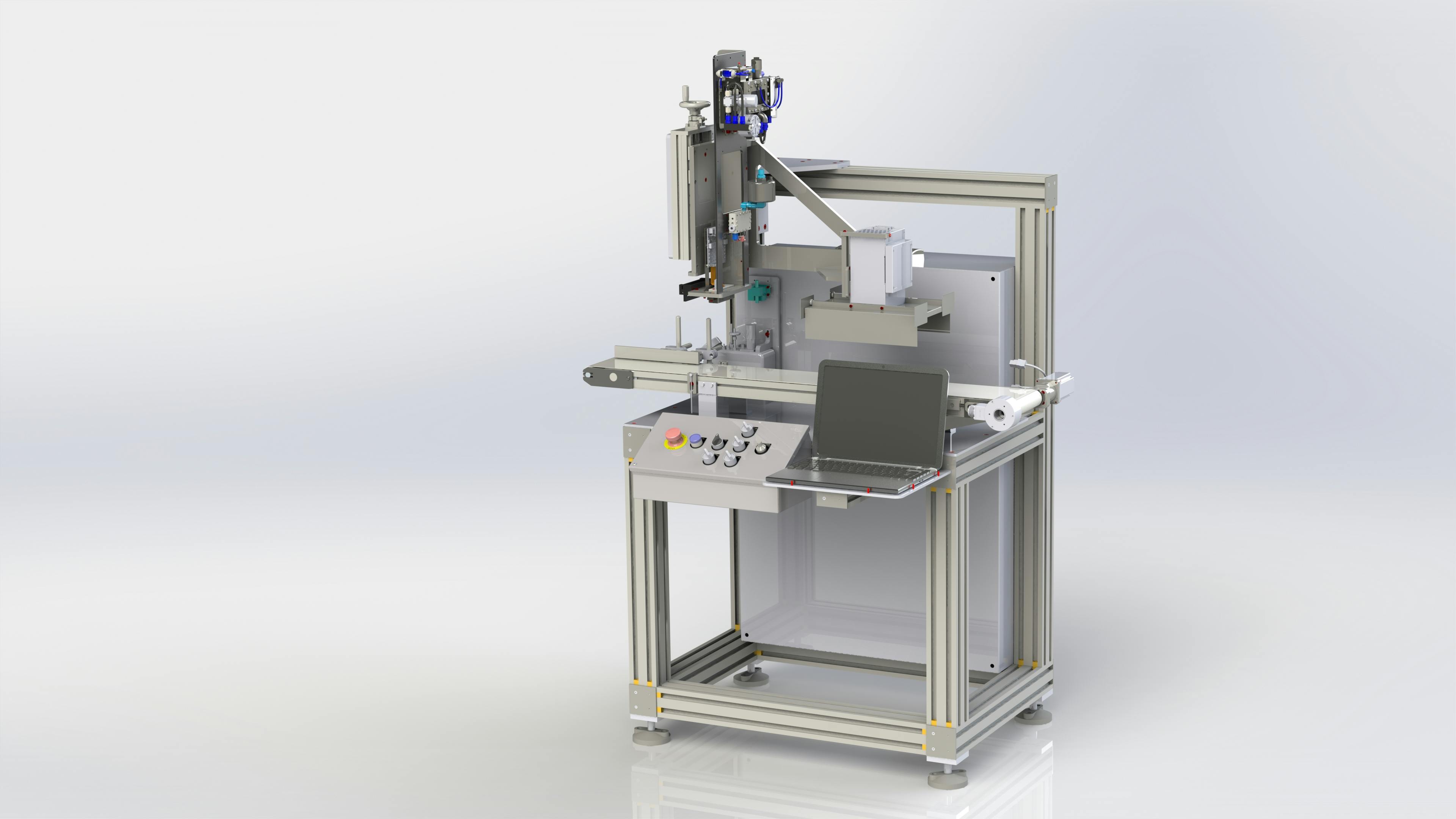 This single-head printer from Engineered Printing Solutions can be used for testing or small-scale production.