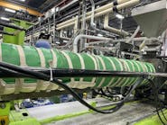 Wrapping insulation jacketing around injection molding machines is 'the most cost-effective thing I have ever seen,' APenergy consultant Matt Flanigan says. Wrapping insulation jacketing around injection molding machines is 'the most cost-effective thing I have ever seen,' APenergy consultant Matt Flanigan says.