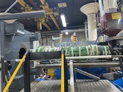 Wrapping insulation jacketing around injection molding machines is 'the most cost-effective thing I have ever seen,' APenergy consultant Matt Flanigan says. Wrapping insulation jacketing around injection molding machines is 'the most cost-effective thing I have ever seen,' APenergy consultant Matt Flanigan says.