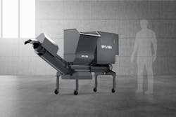The Weima C.200 (pictured) and C.200 Duo drainage presses remove moisture from shredded materials. The Weima C.200 (pictured) and C.200 Duo drainage presses remove moisture from shredded materials.