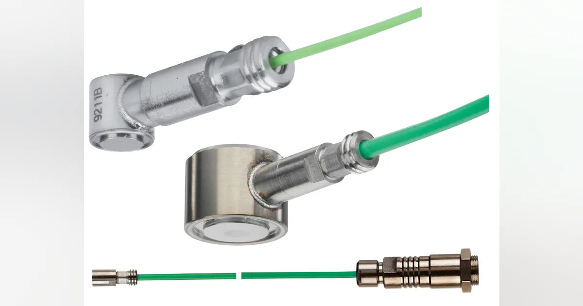 Distributor R Sensor Components PCS adds Kistler sensors, cables | Plastics Machinery Manufacturing