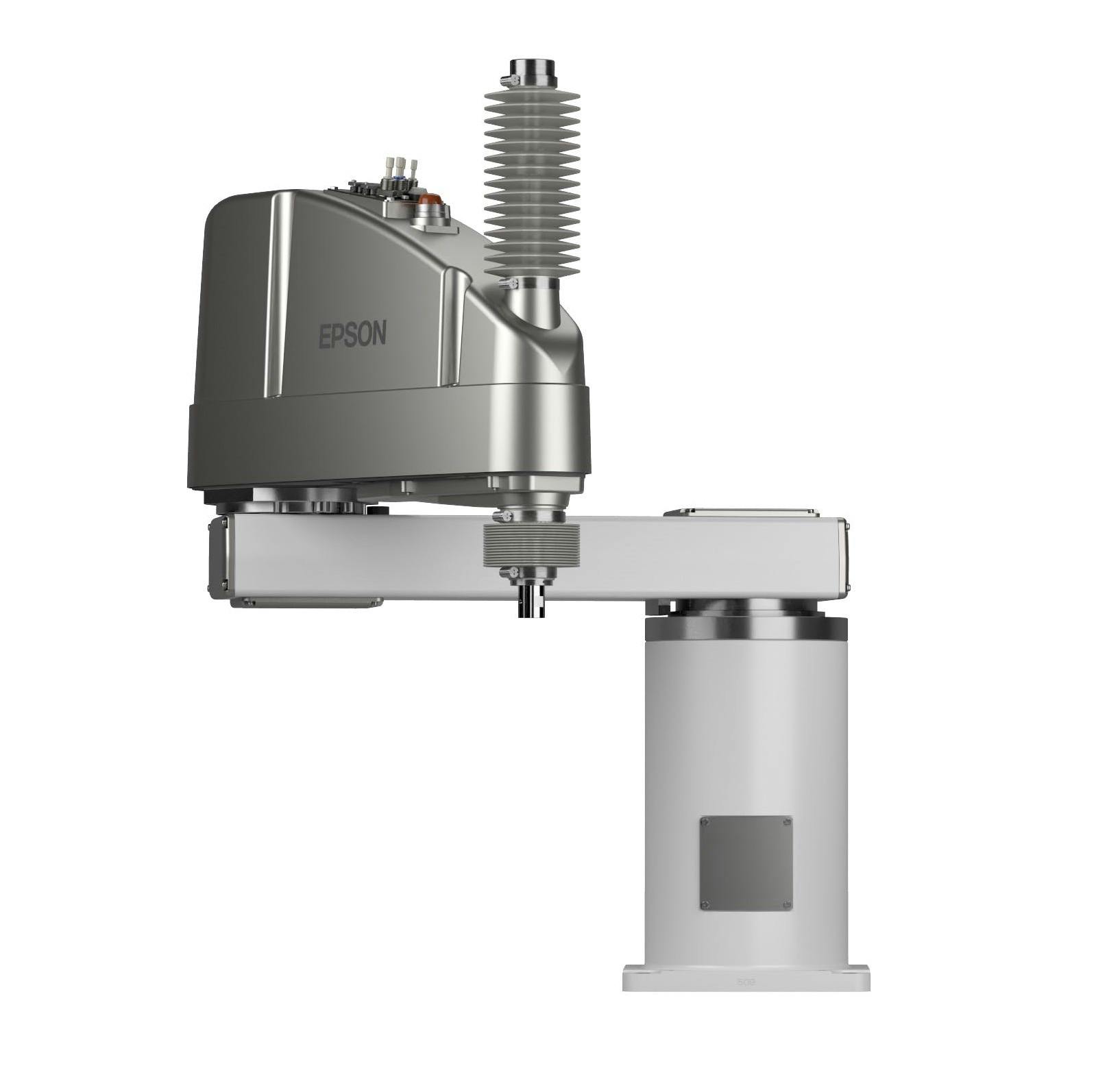 HPE Automation will offer the full lineup of Epson robots, such as this GX20B SCARA robot.