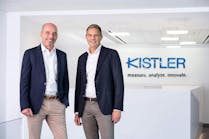 Kistler Group CTO Marc Schaad, right, will take over as CEO on Jan. 1, replacing Rolf Sonderegger, left. Kistler Group CTO Marc Schaad, right, will take over as CEO on Jan. 1, replacing Rolf Sonderegger, left.