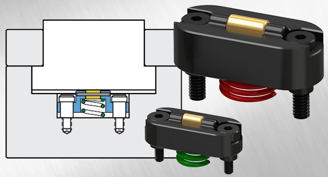 Progressive Components' SRT Slide Lock Style retainers are available in three force ratings.