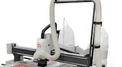 The Haas SR-3015 can be used to cut materials such as plastic, high-density foam and composites. The Haas SR-3015 can be used to cut materials such as plastic, high-density foam and composites.