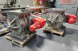 Gericke's RotaSafe retrofit kit for detecting metals comes ready for setup. Gericke's RotaSafe retrofit kit for detecting metals comes ready for setup.