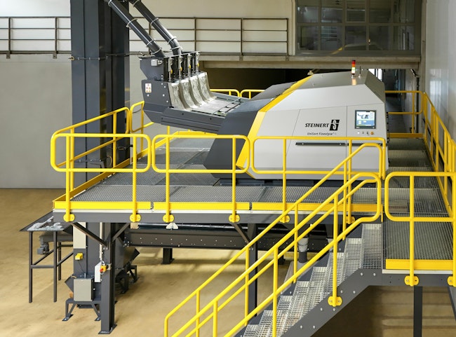Steinert's UniSort Finealyse+ uses multiple camera technologies for higher-resolution sorting.