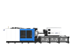 LS Mtron is pushing the limits on expectations regarding the maximum size of all-electrics. Its newest 1,500-ton LSG-E injection molding machine likely will be available in the U.S. starting in 2025. LS Mtron is pushing the limits on expectations regarding the maximum size of all-electrics. Its newest 1,500-ton LSG-E injection molding machine likely will be available in the U.S. starting in 2025.