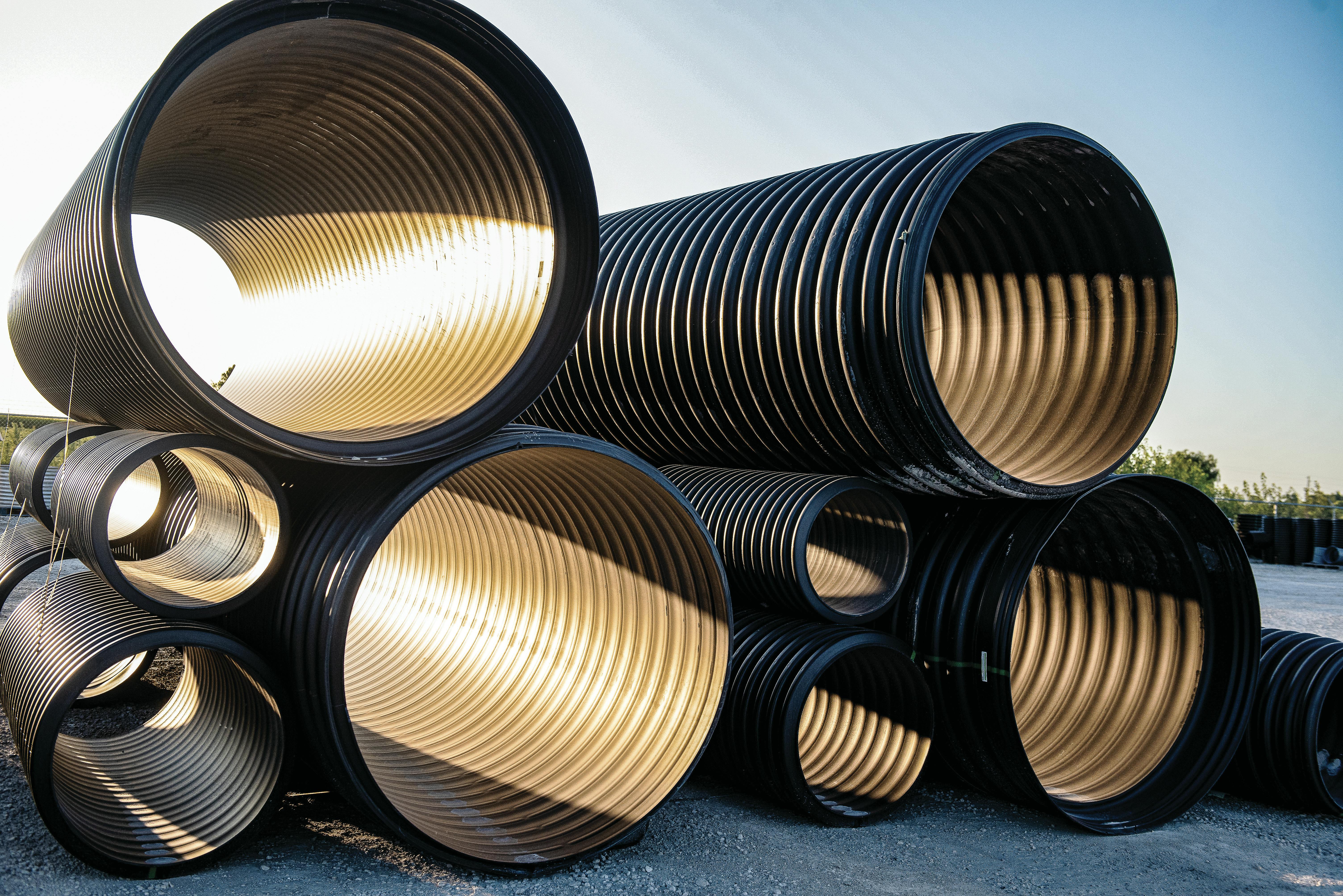 Advanced Drainage Systems uses millions of pounds of recycled material in its products.