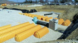 ADS manufactures stormwater and wastewater management products, much of it using recycled plastic. ADS manufactures stormwater and wastewater management products, much of it using recycled plastic.