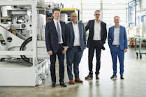 From left, Bekum's Michael Mehnert with his new management team: Oliver Griesing, Martin Hobl and Thomas Aigner. From left, Bekum's Michael Mehnert with his new management team: Oliver Griesing, Martin Hobl and Thomas Aigner.