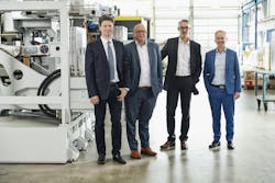 From left, Bekum's Michael Mehnert with his new management team: Oliver Griesing, Martin Hobl and Thomas Aigner. From left, Bekum's Michael Mehnert with his new management team: Oliver Griesing, Martin Hobl and Thomas Aigner.