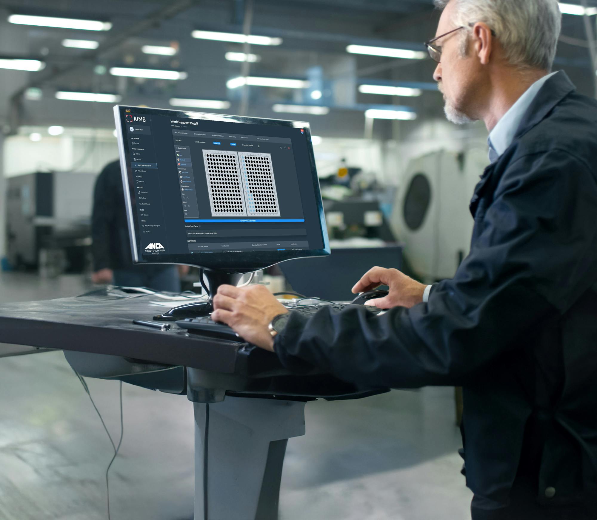 Anca's new Aims Connect software helps tool makers improve quality and manage production.