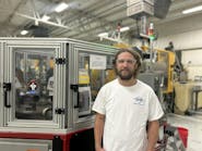 Though relatively new to his job at D&M Plastics in Burlington, Ill.,, second-shift foreman Kyle Bellon is excited about the culture at the small molding shop, where workers are encouraged to share their ideas for improvement. Though relatively new to his job at D&M Plastics in Burlington, Ill.,, second-shift foreman Kyle Bellon is excited about the culture at the small molding shop, where workers are encouraged to share their ideas for improvement.
