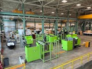 Field service technician training area used during the 8-week course all new service technicians must complete Field service technician training area used during the 8-week course all new service technicians must complete