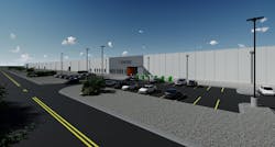 Entek's new plant in Terre Haute, Ind., will produce battery separator film for the EV market. Entek's new plant in Terre Haute, Ind., will produce battery separator film for the EV market.
