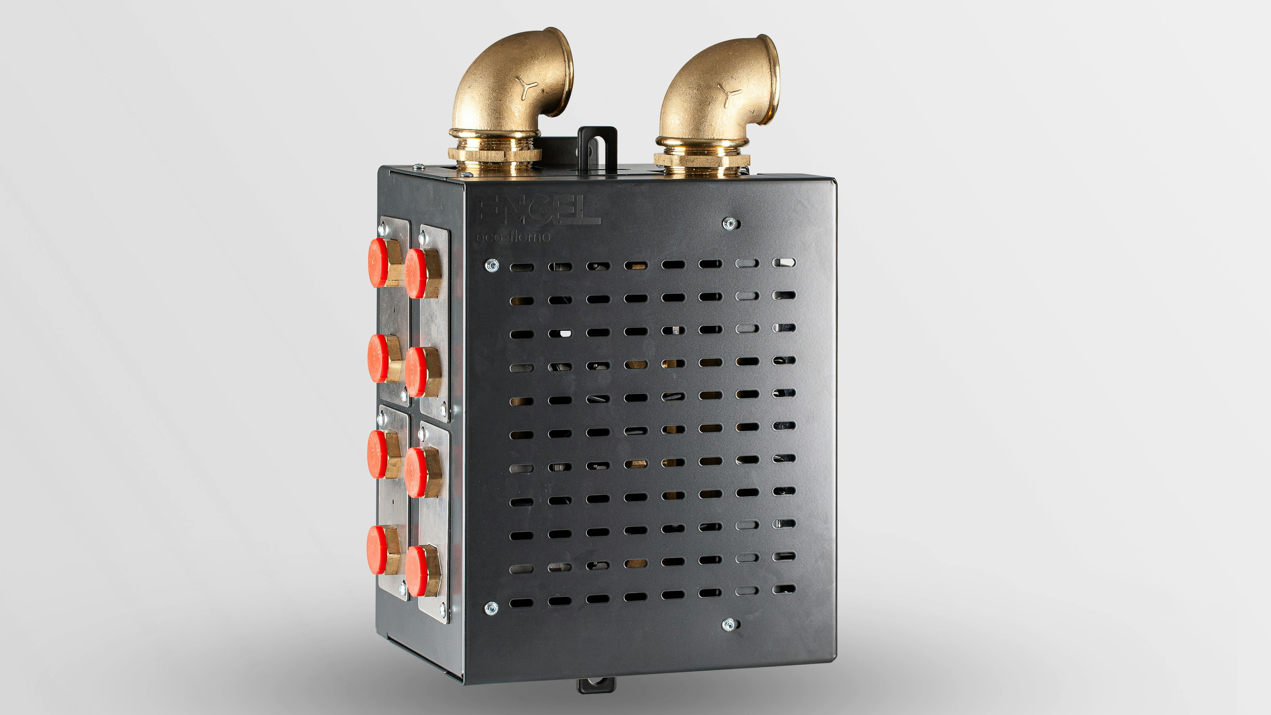 Engel has a new XL model of its eco-flomo temperature water manifold.