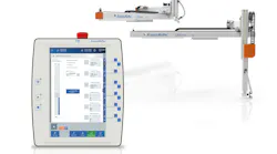 KraussMaffei's LRXplus linear robots feature the new MC7 controller.