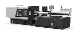 At Fakuma 2024, Stork showed a specially designed Food-line 4400-3550 injection molding machine for turning recycled PET into packaging. At Fakuma 2024, Stork showed a specially designed Food-line 4400-3550 injection molding machine for turning recycled PET into packaging.