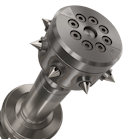 Günther Oktaflow nozzles are designed for side gating in compact molds. Günther Oktaflow nozzles are designed for side gating in compact molds.