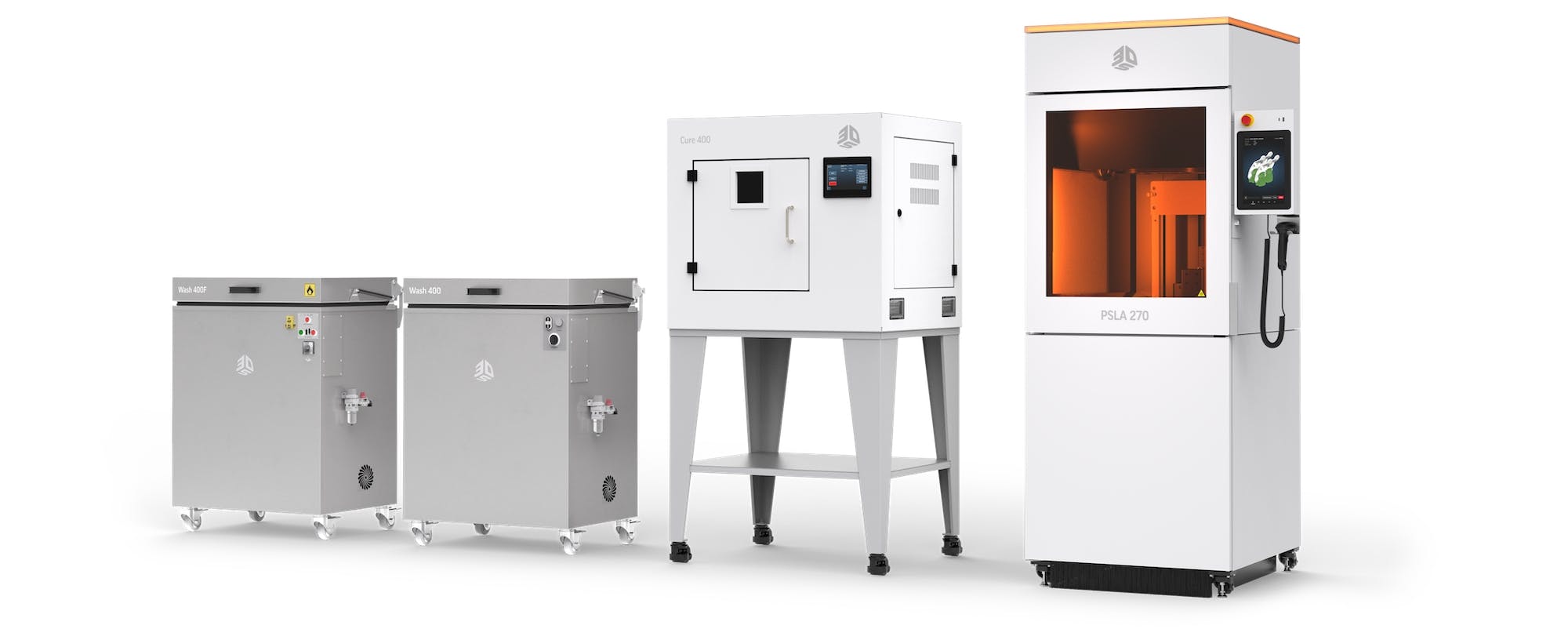The PSLA 270 printer from 3D Systems is capable of high throughputs.